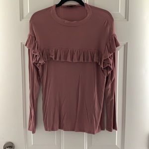 Long Sleeve Mauve Shirt
